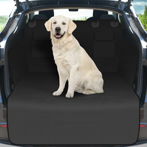 Vepazony bagageskydd hund universal 185 x 105 cm vattentät reptålig bagagerum bilskydd matta hundskydd bagageutrymme skyddsmatta hundar resa transport hundbädd för bil, SUV