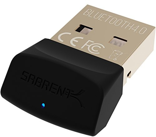 SABRENT USB Bluetooth 4.0 Mikro Adapter für PC, Laptop, Maus, Tastatur (BT-UB40)