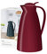 alfi ECO 1,0l, ruby red, Isolierkanne mit hygienischem Hartglaseinsatz aus Kunststoff, Drehverschluss mit bequemer Drucktaste, Ausgießen mit einer Hand, ideal als Kaffeekanne, Teekanne, BPA-frei