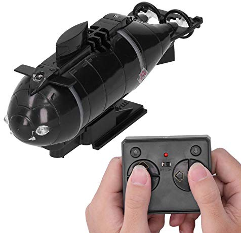 RiToEasysports 6-Kanal 2.4G Ferngesteuertes U-Boot, Mini-U-Boot-Modell-Spielzeug-Geschenk für Jungen-Mädchen Spielzeug im Freien