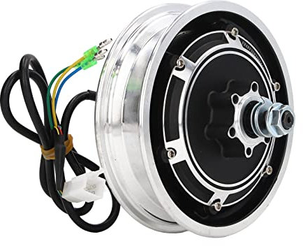 Cuifati Elektroroller Nabenmotor für 10 Zoll Außenreifen, 48V 1000W Elektroroller Motor Wasserdichter Motor Scheibenbremsnabenmotor