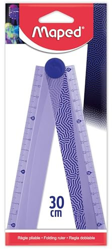 Maped - Klapplineal DEEPSEA PARADISE - 15/30cm - Verziertes Plastiklineal