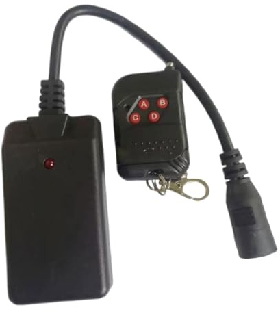Nebelmaschinen Fernbedienung, 3 Polig, Ersatzteil, Tragbarer Nebelmaschinen Controller – Universeller 3-Pin XLR für 400W/900W Maschinen & LED-Lichter