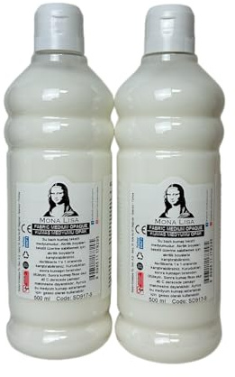 Médium Tessile SUD DOR SÜDOR 2X 500ml. Produce pitture tessili a partire da colori acrilici, migliora l'aderenza del colore acrilico sui tessuti. Lavabile in lavatrice, lavabile. Méd