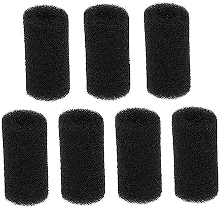 FRCOLOR 20pcs Fish Tank Sponge Filters Pre-filter Sponge Roll Protective Cover for Freshwater Aquariums