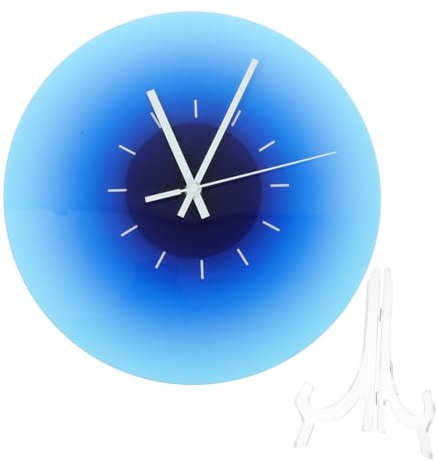 Zerodeko Wanduhr mit Farbverlauf und Sonnenuntergang Uhrendekor im modernen Stil leise Wanduhr herrenuhren praktische Wanduhr Praktische Uhr drinnen Tischuhr Regal Wandbehang
