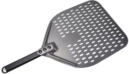 Pelle Pizza 1 pièces 12 14 pouces grande pelle à pizza longue en aluminium avec accessoire à long manche spatule à palette de pizza antiadhésive ronde tourneur de cuisson Pelle A Pizza(14inch 56cm)