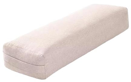 F Fityle Yoga Bolster Kissen Yoga Kissen Leichte Frauen Waschbar Abdeckung Pränatale Yoga Kissen Meditation Kissen Meditation Unterstützung