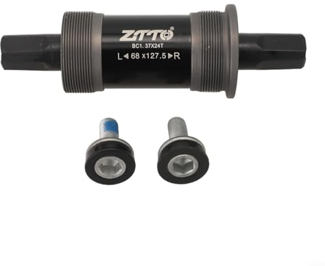 Fahrrad-Tretlager mit quadratischem Loch mit verbesserter Leistung und Standard-Kompatibilität (68 x 127,5 mm)