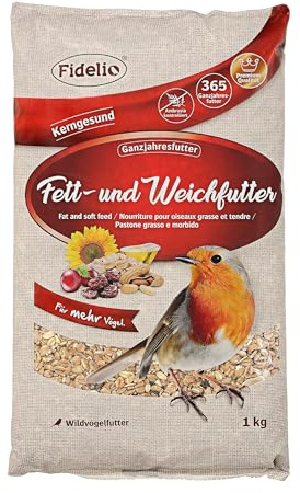 Fidelio, fett- och mjukt foder 10 x 1,0 kg