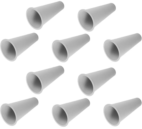 GALPADA Set da 10 Vasi da Cimitero in Plastica per Composizioni Floreali Commemorative, Portafiori per Lapidi Resistente alle Intemperie, Vaso Decorativo per Tombe per Esterni e Addobbi
