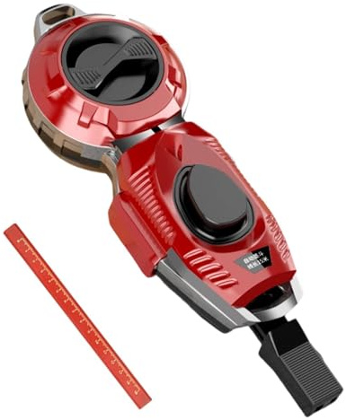 Genérico Tiza De Carpintero - Herramienta Automática De Precisión Rápida Con Marcador, Sujetador Para Tiralíneas - Para Carpintería, Albañilería, Tejados, Trabajo En Madera Y Marcado De Trazados