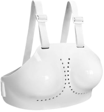 FytStycale Fencing Chest Protector Lightweight Fencing Comfortable Plastron for Women , White , S