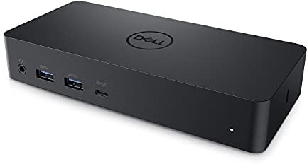 DELL D6000 Con USB 3.0 (3.1 Gen 1) Tipo-C Nero - Docking Station Cablato, 10,100,1000Mbit/s, 3840 x 2160 Pixel (Ricondizionato)