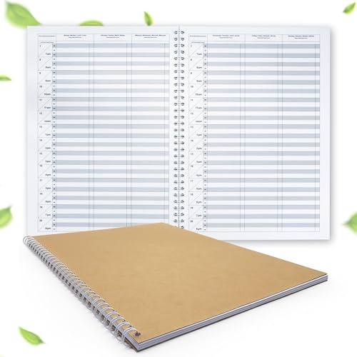 KOCHDIALOG XXL Praxis Terminbuch Praxisplaner 42 x 29,7 cm, Praxisbuch im 20 Minuten Takt, für 306 Tage, Kalendarium frei einzutragen, Bestellbuch als Ringbuch mit viel Platz (20 minutes)