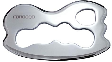 VOOP MOZZ Stainless Steel Gua sha Tool Guasha Scraping Massage Tool-IASTM Tool Muscle Scraper for Soft Tissue Mobilization Physical Therapy use Back, Leg ,Shoulder ,arm