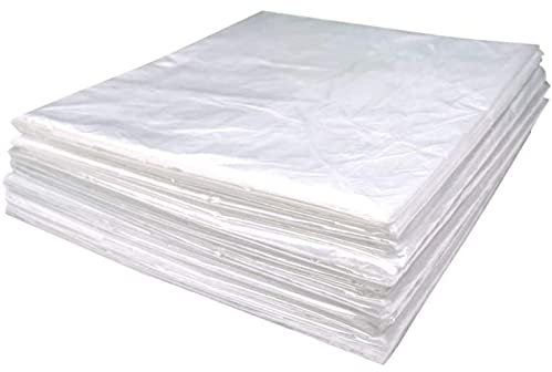 Disposable Plastic Body Wrap Film, Sauna Blanket Liners(220x120cm/87x47in), No Odor, High Temperature Resistance, Sauna Bag for Family, Beauty Salon (50pcs)