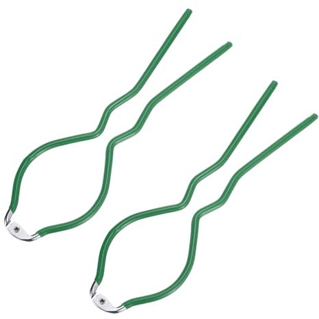 QUARKZMAN 2pz 10,6 x 3,1 Chiave per Bottiglie Apribottiglie Chiave per Barattoli Realizzata in Plastica e Acciaio Inossidabile Verde