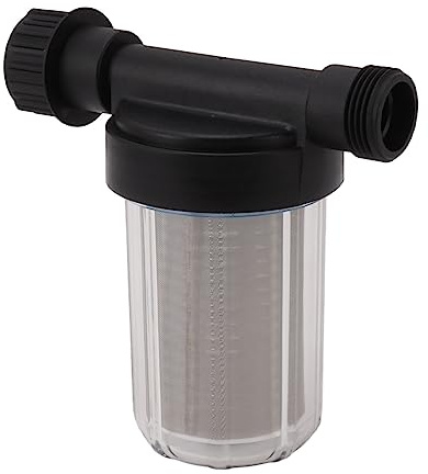 Gartenschlauch Filter für Wasserhahn G3/4 Wasserfilter Gartenschlauch, Wasserfilter Wohnmobil, Regenwasserfilter für Hochdruckreiniger, Gartenpumpe, Gartenbewässerung, Wohnmobil