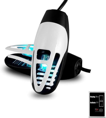 Sèche-chaussures UV désinfectant pour bottes, sèche-chaussures portable désodorisant ultraviolet tue, sèche-chaussures sèche-pieds, température constante portable pour chaussures, bottes, gants, cha