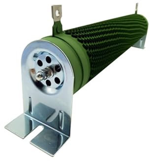 COKYIS Resistencia enrollada de Alambre Corrugado recubierta de energía, 600W, 2ohm, 800W, 12ohm, 5%, Resistencia de bobinado de pipple con Forma Tubular de Tipo Fijo, 1 ud.(800W 12R)