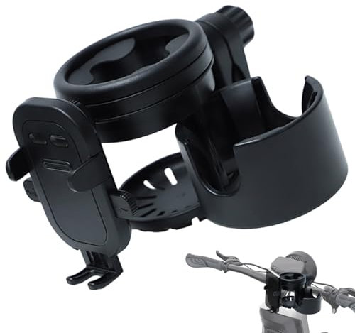 Adjunto de portavasos de la Taza, portavasos para Cochecito 360 ° Rotación