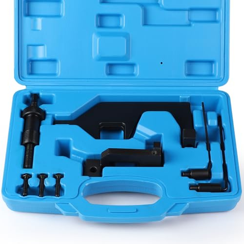 lalago 8 Pièces Outil de Réglage du Moteur, Outils Calage Moteur, Taxe Chaîne Outils Arbre à cames de Verrouillage Compatible avec Mini Cooper Clubman BMW N13 N18 F20 F30 1.4 1.6 Mini R55 R56 R58 985