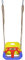 ZERRO Balancoire Bebe Enfant Exterieur/Iintérieur Hauteur Réglable Balançoire Siege 50KG，Rouge