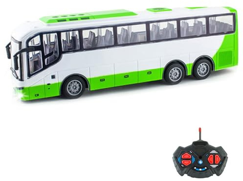 Nuiorfty 12 4 x 3 2 x 4 5 tum trådlös elektrisk buss leksaksbuss turistsimulator 1:30 TEL