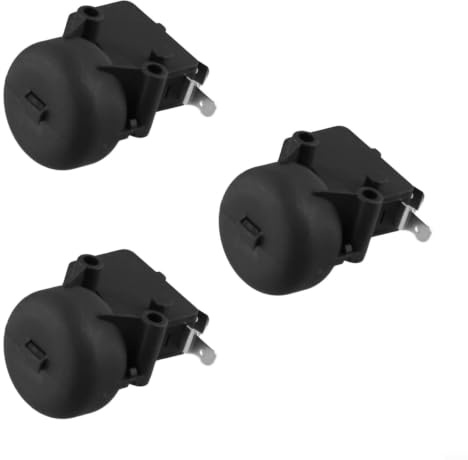 3-pack FD4 vippströmbrytare för utomhusvärmare, säkerhetsavstängning vid lutning, verktygsfri installation för propan och terrassstrålkastare, reservdel svart