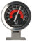 TFA Dostmann Backofenthermometer analog 14.1030.60 zur Temperaturüberwachung des Backofen aus Edelstahl zum Hängen oder Stellen bis 300Degree C Silber