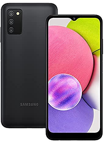 Samsung Galaxy A03s 32GB Black Unlocked (Renewed)