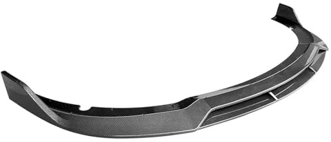 IGPMKJZNE Compatible for Dodge Charger 2015-2023 Carbon Fiber Look Glossy Black 4PCS Car Front Bumper Lip Splitter Spoiler Body Kit(Carbon Fiber Look)