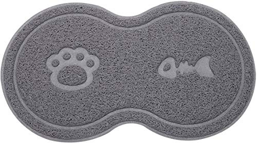 Tappetino per alimenti in silicone per animali, tappetino per cani Tappetino per animali domestici in PVC impermeabile antiscivolo per cani e gatti