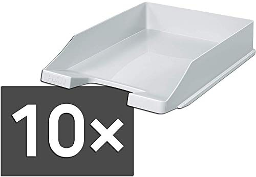 Han Briefablage A4 (10er Pack, lichtgrau)