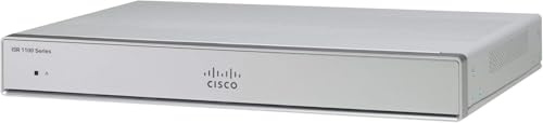 Cisco C1111X-8P Integrated Services Router con 8 porte doppie Gigabit Ethernet (GbE), router WAN GE Ethernet con memoria da 8 GB, un anno di garanzia hardware limitata (C1111X-8P)