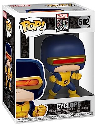 Funko Pop! Bobble Marvel: 80th-First Appearance-Cyclops - Marvel Comics - Vinyl-Sammelfigur - Geschenkidee - Offizielle Handelswaren - Spielzeug Für Kinder und Erwachsene - Comic Books Fans