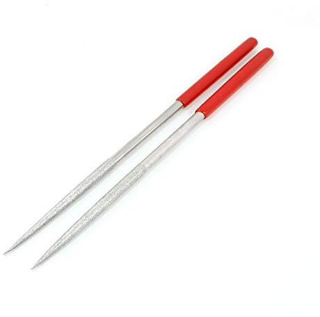New Lon0167 Lapidary Jeweler Featured Round Rat Tail Reliable Efficacy Diamond Files 4.5mmx180mm 2 Pcs(id:5f5 4e 71 296)