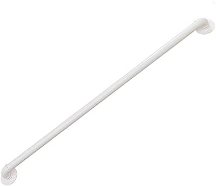 HHXD Handlauf für Treppen Innen Aussen Haltegriffe Rohrförmiges Geländer Wandhandlauf Sicherheitsgeländer/Weiß / 50cm/1.64ft