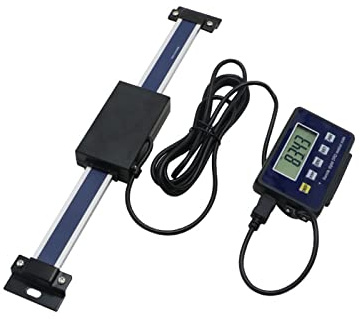 Hochpräzise Linearmaßstab-Kits, 0–150/200/300 mm Remote Digital Linear Scale Table Readout Scale for Bridgeport Mill Lathe Linear Lineal mit LCD-Basis für Mühlenmaschine ( Color : 0-150mm , Size : 1 U
