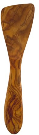 Kleiner Spatel Spachtel aus Olivenholz handgefertigtes Naturprodukt Küchenhelfer 18 cm