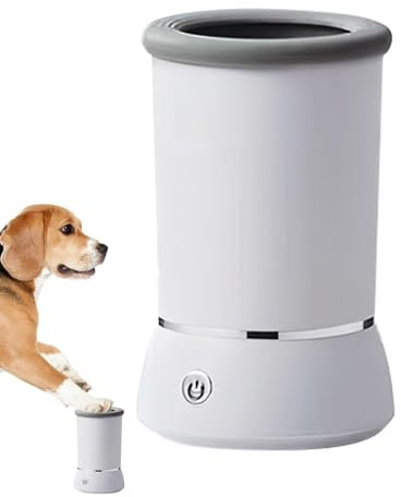 ETUCYNG Elektrisch Hundepfoten Reiniger, Automatisch Pfotenreiniger, Fußreiniger Für Haustiere, Wiederaufladbar Mit USB Aufladung