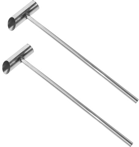 ELAYARD 2piezas Pala Multifunción Para Malvaviscos Pala Para Alimentos Cucharas Medidoras De Azúcar