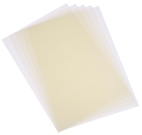 sourcing map Schrumpffolien aus Kunststoff, 20,3 x 30,5 cm, Schrumpffolie, Papier, Wärmeschrumpf-Kunstpapier zur Herstellung von Ohrringen, Halsketten, Schlüsselanhängern, DIY-Handwerksprojekten,