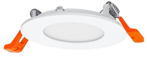 OSRAM Downlight Slim 85mm, spot encastrable LED, 4,5W, blanc froid 6500K, 240 lumens, design fin, IP20, installation facile pour salons et cuisines