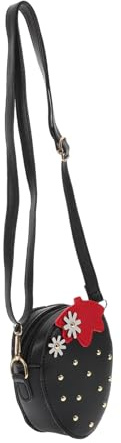 CLISPEED Kleiner Erdbeer Umhängetasche Pu für Mädchen Handlich Süße Obst Geldbörse Crossbody Klein