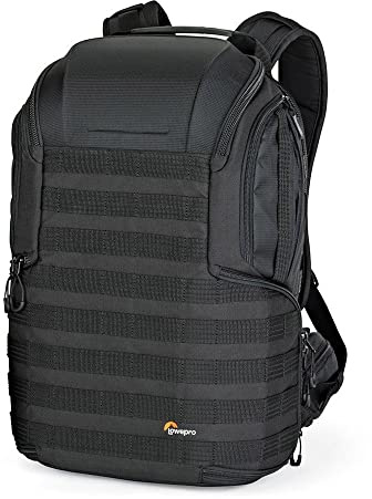 Lowepro ProTactic 450 AW II Black Pro Modular Backpack with All Weather Cover for Laptop Up to 15 Inch, Tablet, Canon/Sony Alpha/Nikon DSLR, Mirrorless CSC and DJI Mavic Drones LP37177-PWW, Black