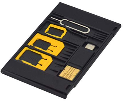 Hemobllo 5stücke SIM-Adapter-Set Mit Micro Und Nano-SIM-kartenadapter Für Telefonsteckplätze Praktisches Zubehör Aus Hochwertigem Material