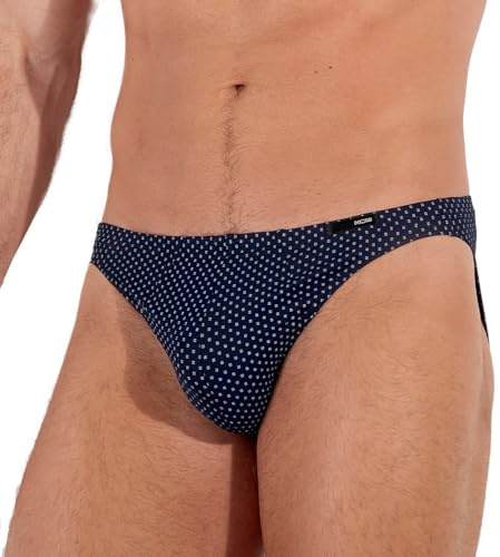 HOM Herren Mikro Slip Max Unterw sche, Navy, XXL Kurz EU