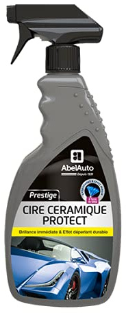 ABELAUTO Cire Céramique Protect – Protection Carrosserie Effet Céramique, Brillance Longue Durée & Effet Déperlant – Entretien Auto